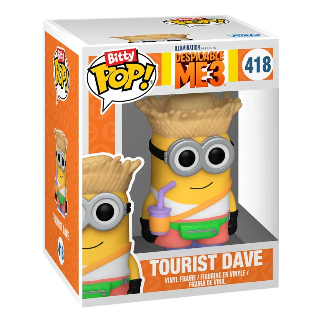 Набор Funko Bitty POP! Minions Pajama Bob & Tourist Dave 2шт 94223