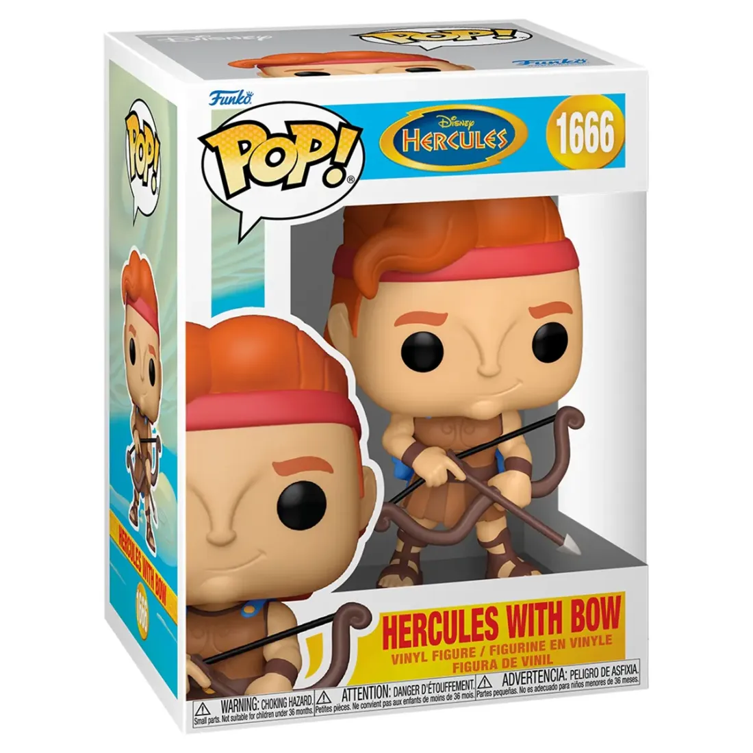 Фигурка Funko POP! Disney Hercules 25th Hercules w/bow (1666) 61538