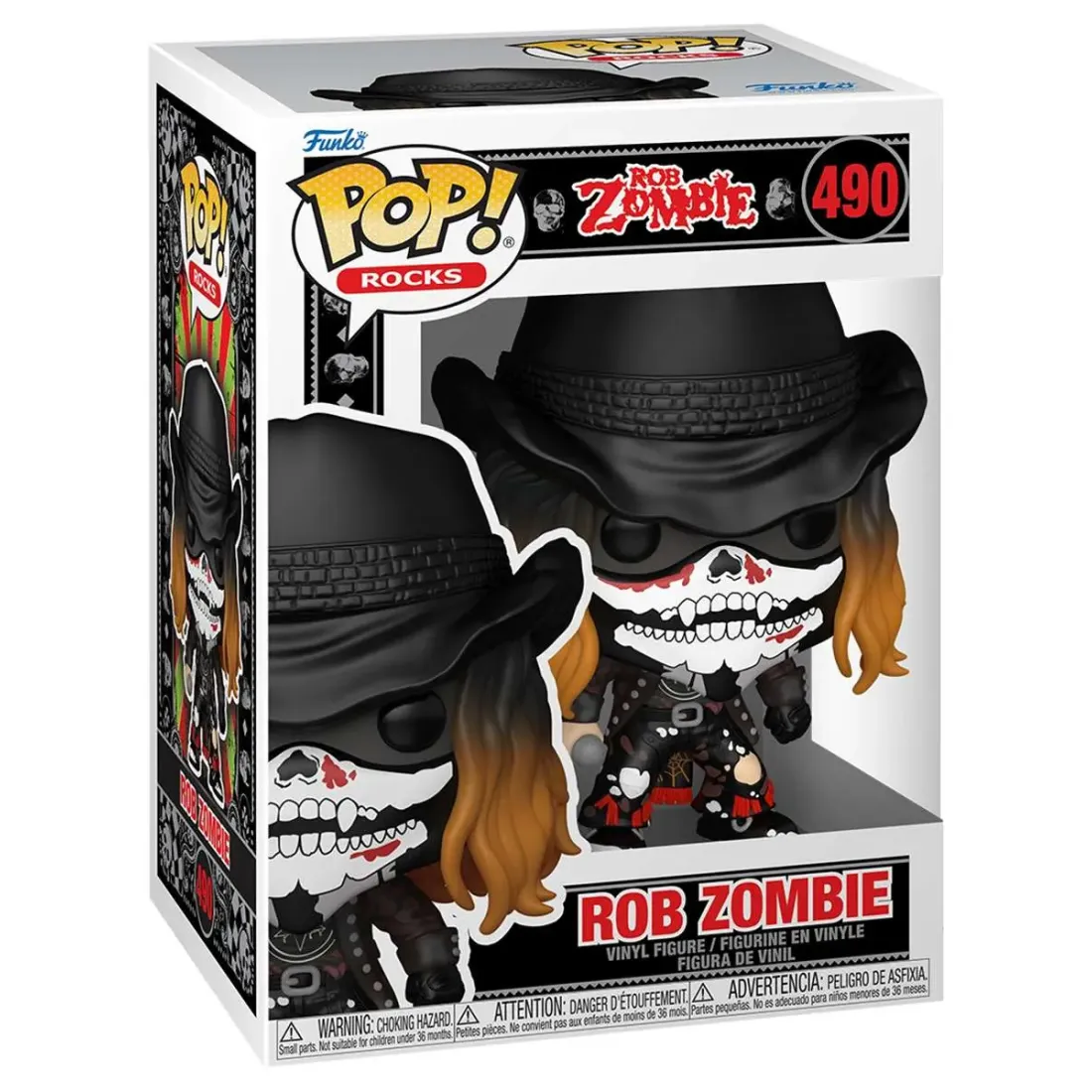 Фигурка Funko POP! Rocks Rob Zombie w/Bandana (490) 90124