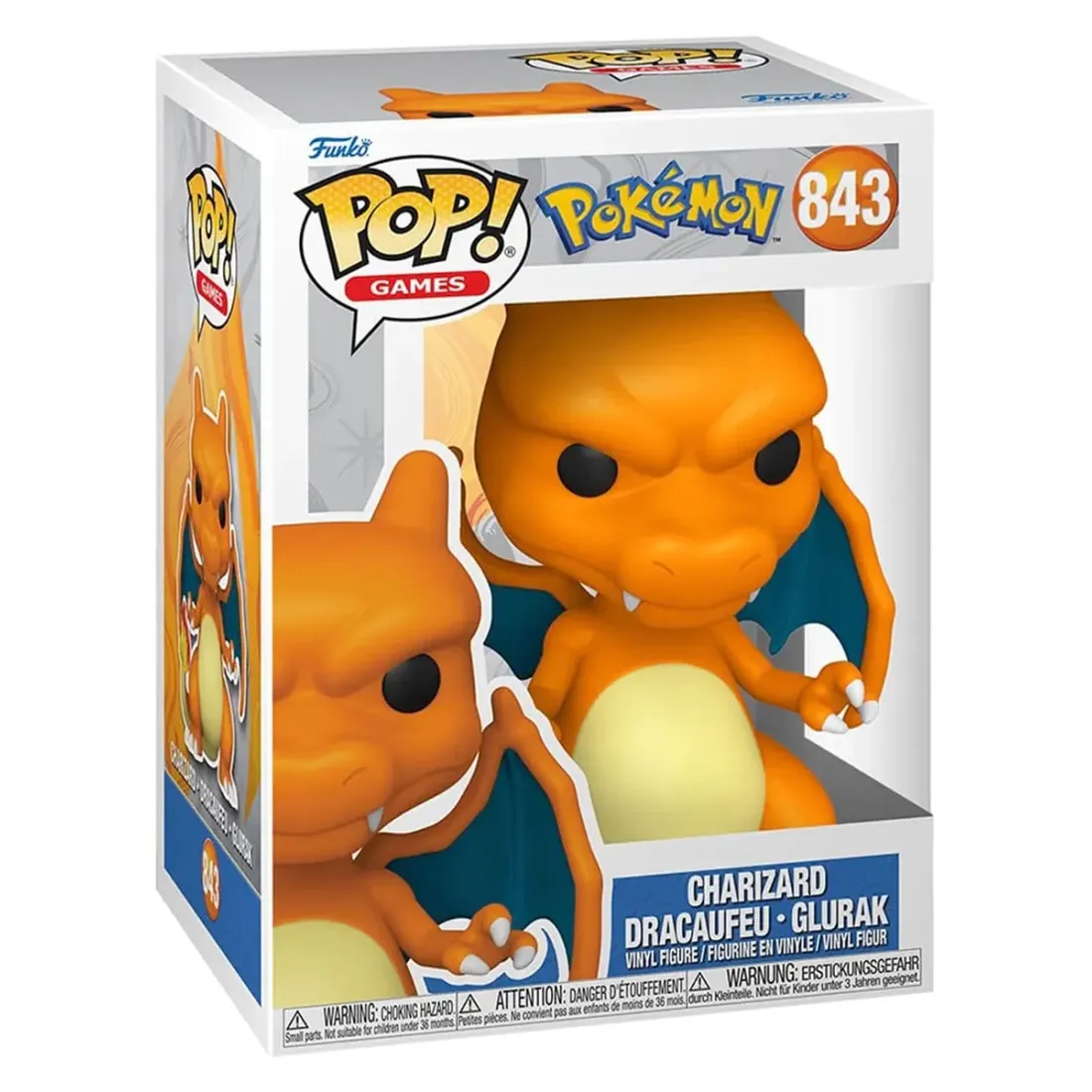 Фигурка Funko POP! Games Pokemon Charizard (843) 74219