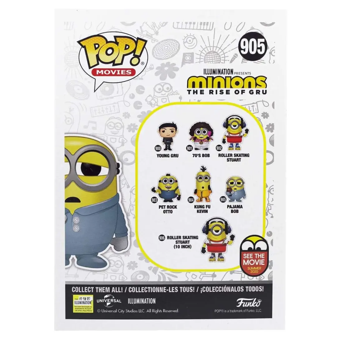 Фигурка Funko POP! Movies Minions 2 Pajama Bob (905) 47805