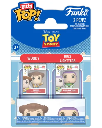 Набор Funko Bitty POP! Disney Toy Story Woody & Buzz Lightyear 2шт 94219