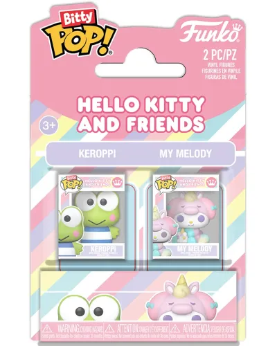Набор Funko Bitty POP! Hello Kitty And Friends Keroppi & My Melody 2шт 94213