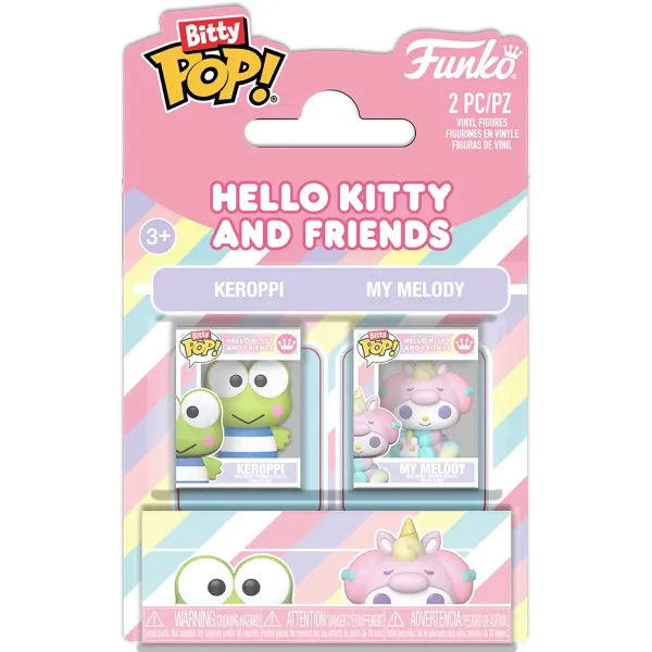 Набор Funko Bitty POP! Hello Kitty And Friends Keroppi & My Melody 2шт 94213