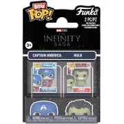 Набор Funko Bitty POP! Marvel Infinity Saga Captain America & Hulk 2шт 94214