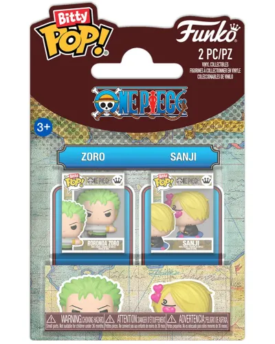 Набор Funko Bitty POP! One Piece Zoro & Sanji 2шт 94221