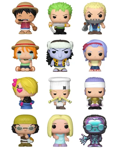 Фигурка Funko Bitty POP! One Piece Mystery 1 штука в ассортименте (из12) 86898