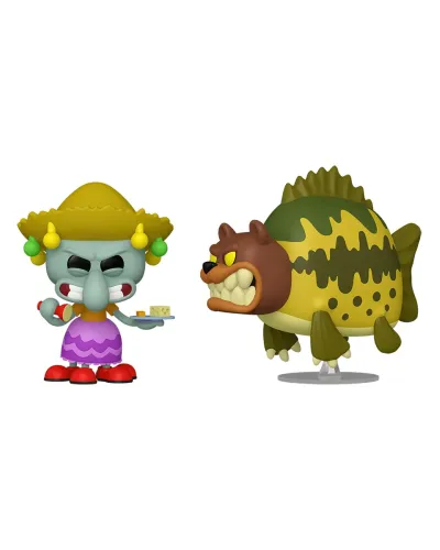 Набор Funko POP! Animation Spongebob Squarepants Squidward & Sea Bear 2шт 90365
