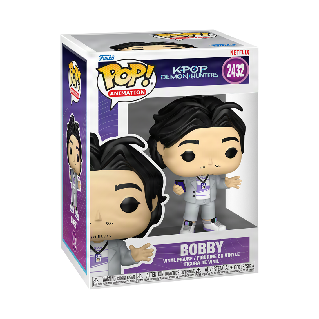 Фигурка Funko POP! Animation KPop Demon Hunters Bobby (2432) 95804