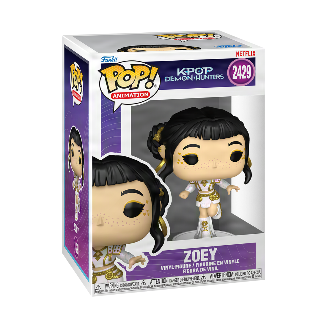 Фигурка Funko POP! Animation KPop Demon Hunters Zoey (What It Sounds Like) (2429) 95809