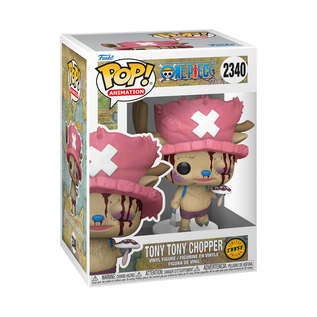 Фигурка Funko POP! Animation One Piece Tony Tony Chopper w/Chase (2340) 90643