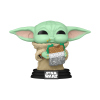 Фигурка Funko POP! Bobble Star Wars M & G Grogu with Food (841) 90821