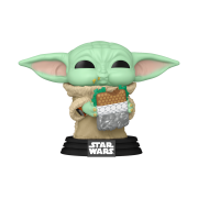 Фигурка Funko POP! Bobble Star Wars M & G Grogu with Food (841) 90821