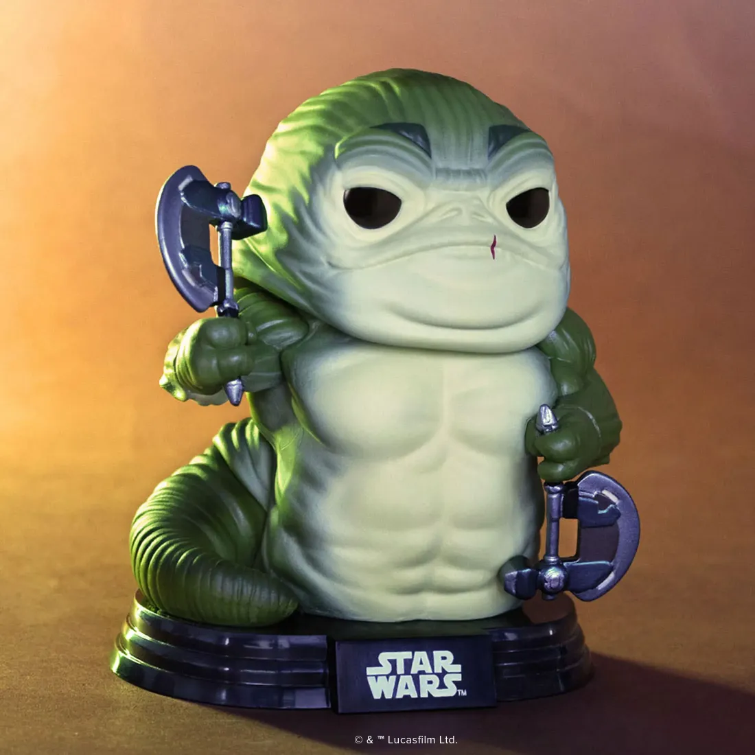 Фигурка Funko POP! Bobble Star Wars M & G Rotta the Hutt (GW) (843) 90823