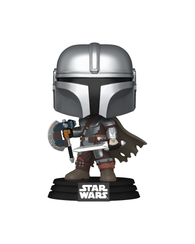 Фигурка Funko POP! Bobble Star Wars M & G S2 Mandalorian (Dual Wield) (844) 90824