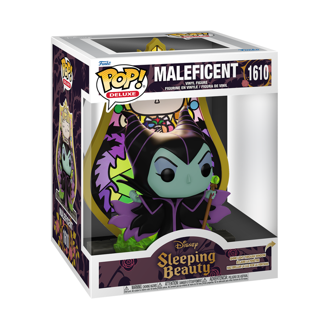 Фигурка Funko POP! Deluxe Disney Sleeping Beauty Maleficent (Aurora Stained Glass) (1610) 81678