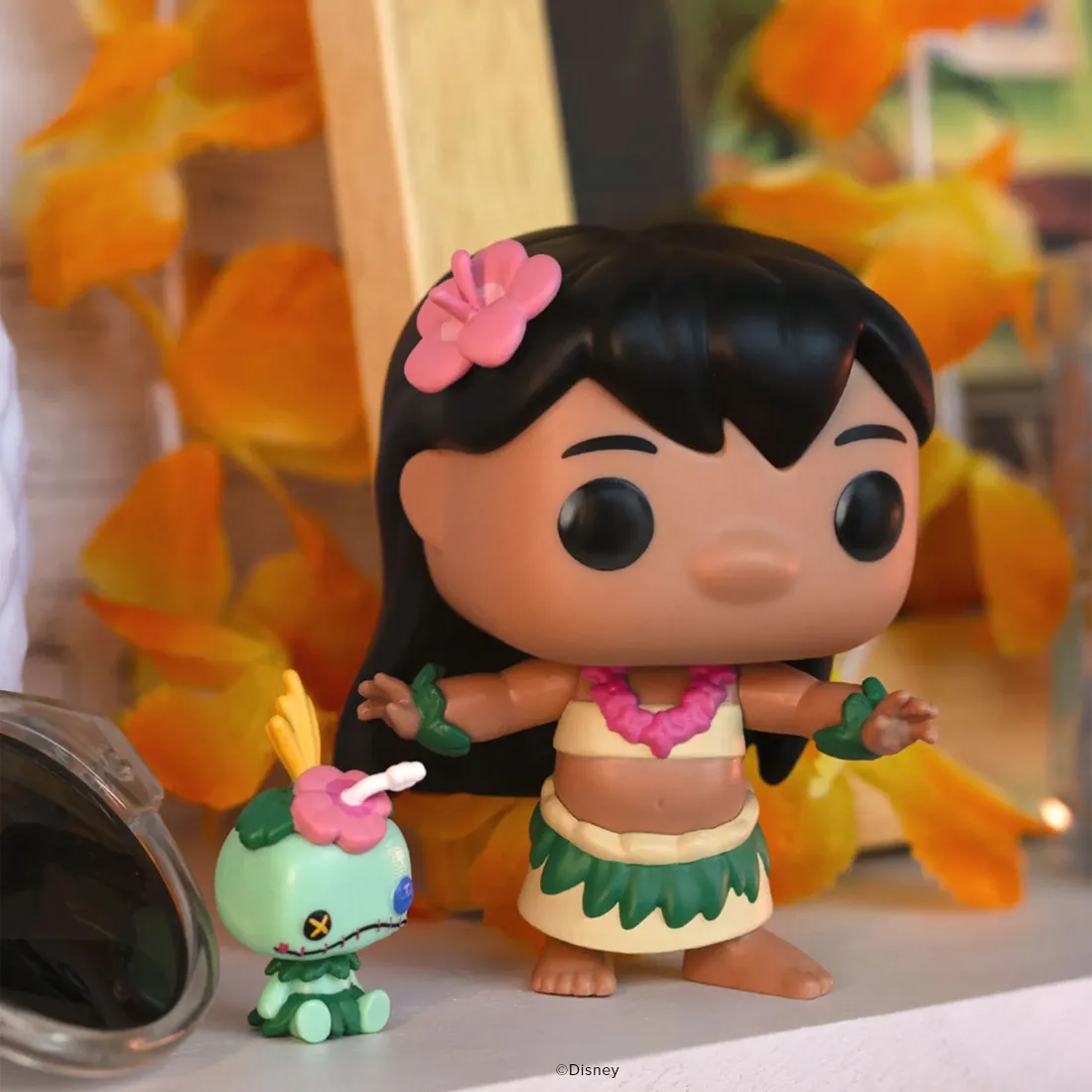 Фигурка Funko POP! Disney Lilo & Stitch S4 Hula Lilo with Scrump (1741) 90342