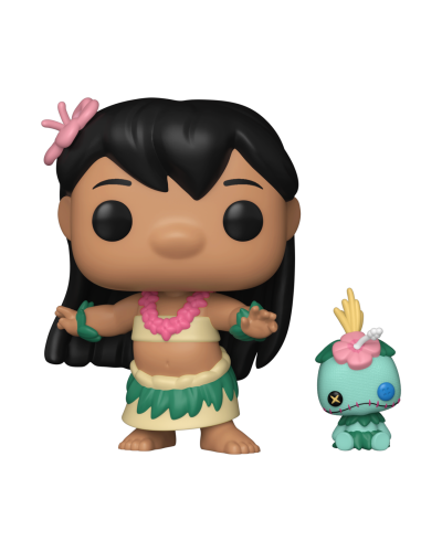 Фигурка Funko POP! Disney Lilo & Stitch S4 Hula Lilo with Scrump (1741) 90342