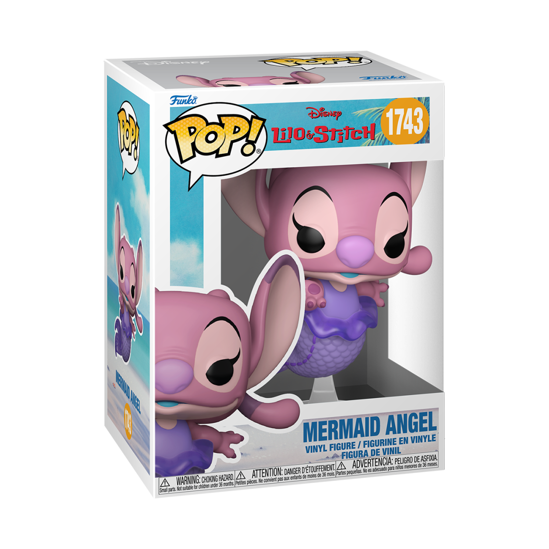 Фигурка Funko POP! Disney Lilo & Stitch S4 Mermaid Angel (1743) 90344