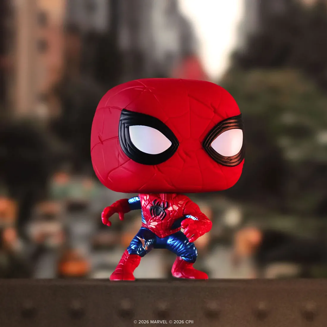 Фигурка Funko POP! Marvel Bobble Spider-Man Brand New Day Spider-Man (No Way Home Suit) (1587) 83964
