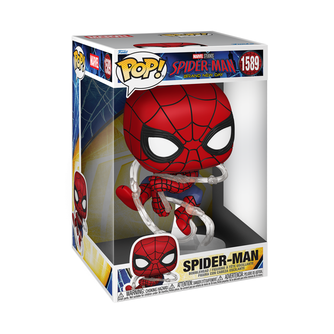 Фигурка Funko POP! Marvel Bobble Spider-Man Brand New Day Spider-Man 10