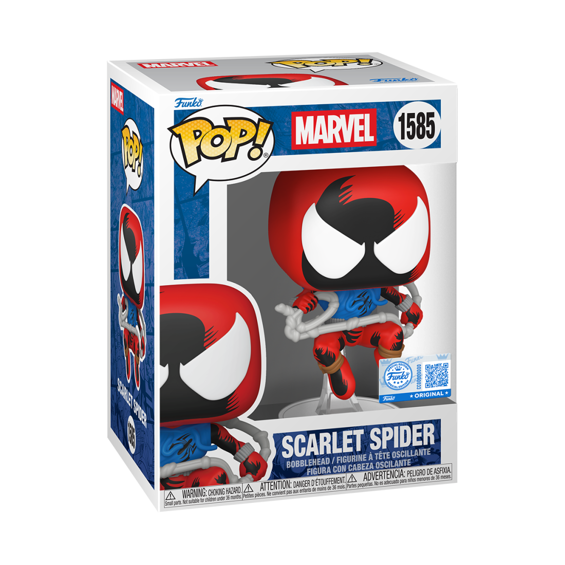 Фигурка Funko POP! Marvel Spider-Man Scarlet Spider (Exc) (1585) 91961