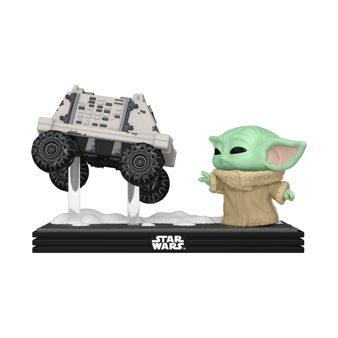 Фигурка Funko POP! Moment Bobble Star Wars M & G Grogu with Polar Mouse Droid (840) 90813