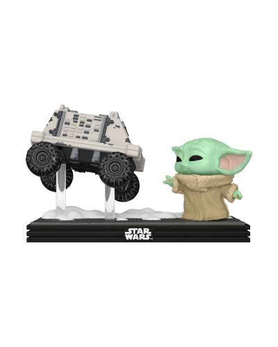 Фигурка Funko POP! Moment Bobble Star Wars M & G Grogu with Polar Mouse Droid (840) 90813