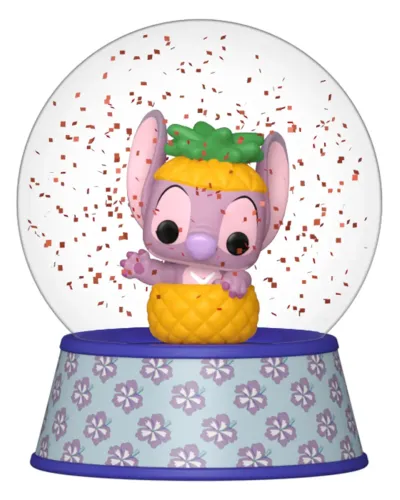 Снежный шар Funko Mini Glitter Globes Disney Lilo & Stitch Angel in Pineapple 90669
