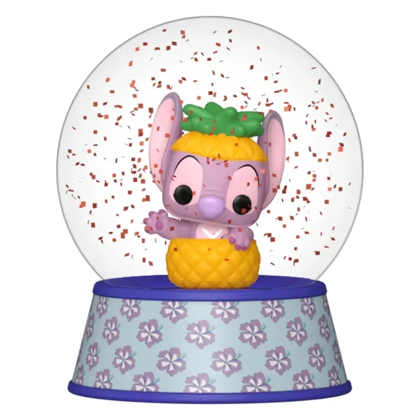 Снежный шар Funko Mini Glitter Globes Disney Lilo & Stitch Angel in Pineapple 90669