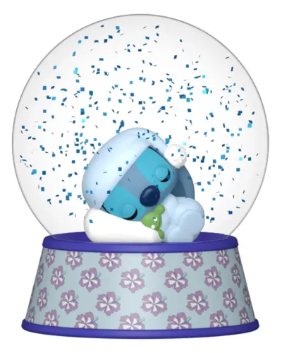 Снежный шар Funko Mini Glitter Globes Disney Lilo & Stitch Sleeping Stitch 90670