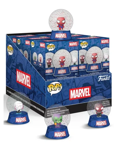 Снежный шар Funko Mini Glitter Globes Spider-Man 1 штука в ассортименте (из 4) 91888