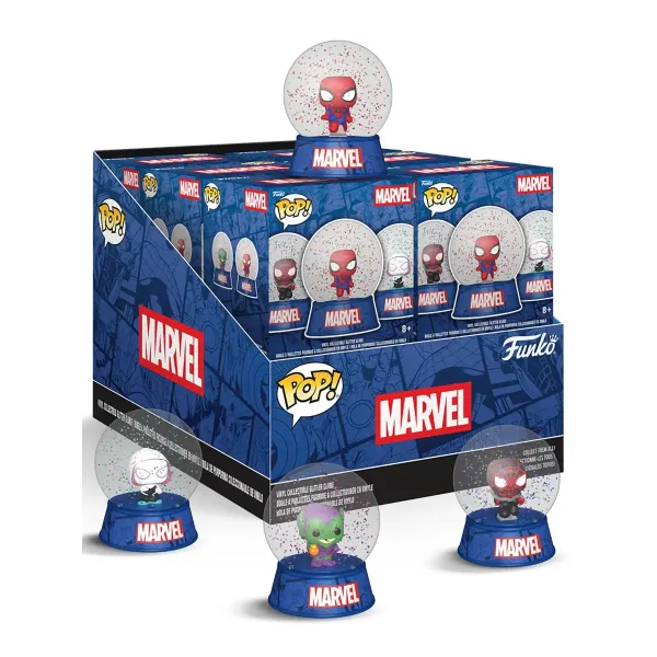 Снежный шар Funko Mini Glitter Globes Spider-Man 1 штука в ассортименте (из 4) 91888