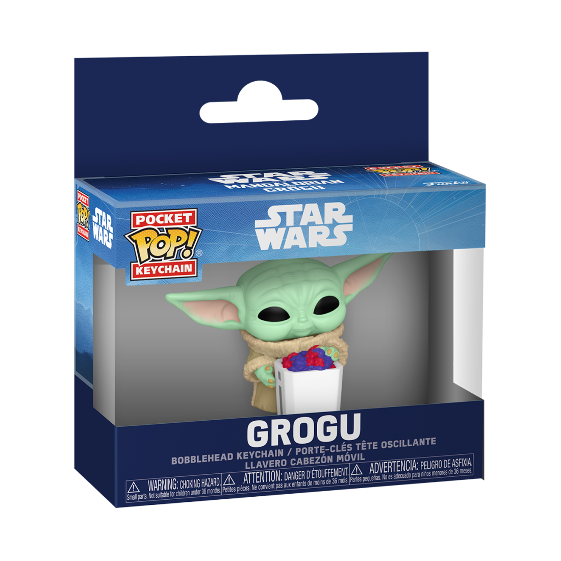 Брелок Funko Pocket POP! Star Wars M & G Grogu with Snack 90454
