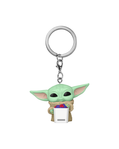 Брелок Funko Pocket POP! Star Wars M & G Grogu with Snack 90454