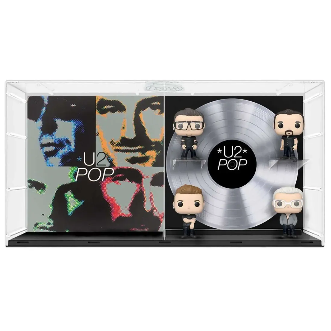 Фигурка Funko POP! Albums Deluxe U2 Pop Bono/The Edge/Larry Mullen Jr/Adam Clayto (46) 67391