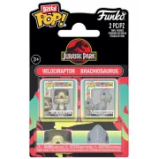 Набор Funko Bitty POP! Jurassic Park Velociraptor & Brachiosaurus 2шт 94199