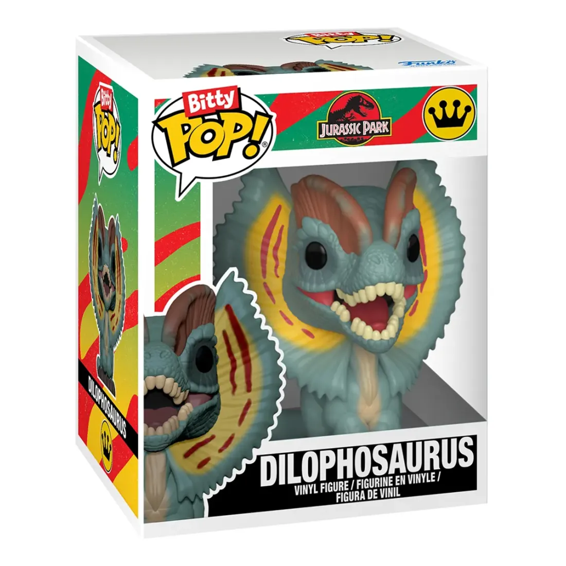 Набор Funko Bitty POP! Jurassic Park Tyrannosaurus Fossil & Dilophosaurus 2шт 94198