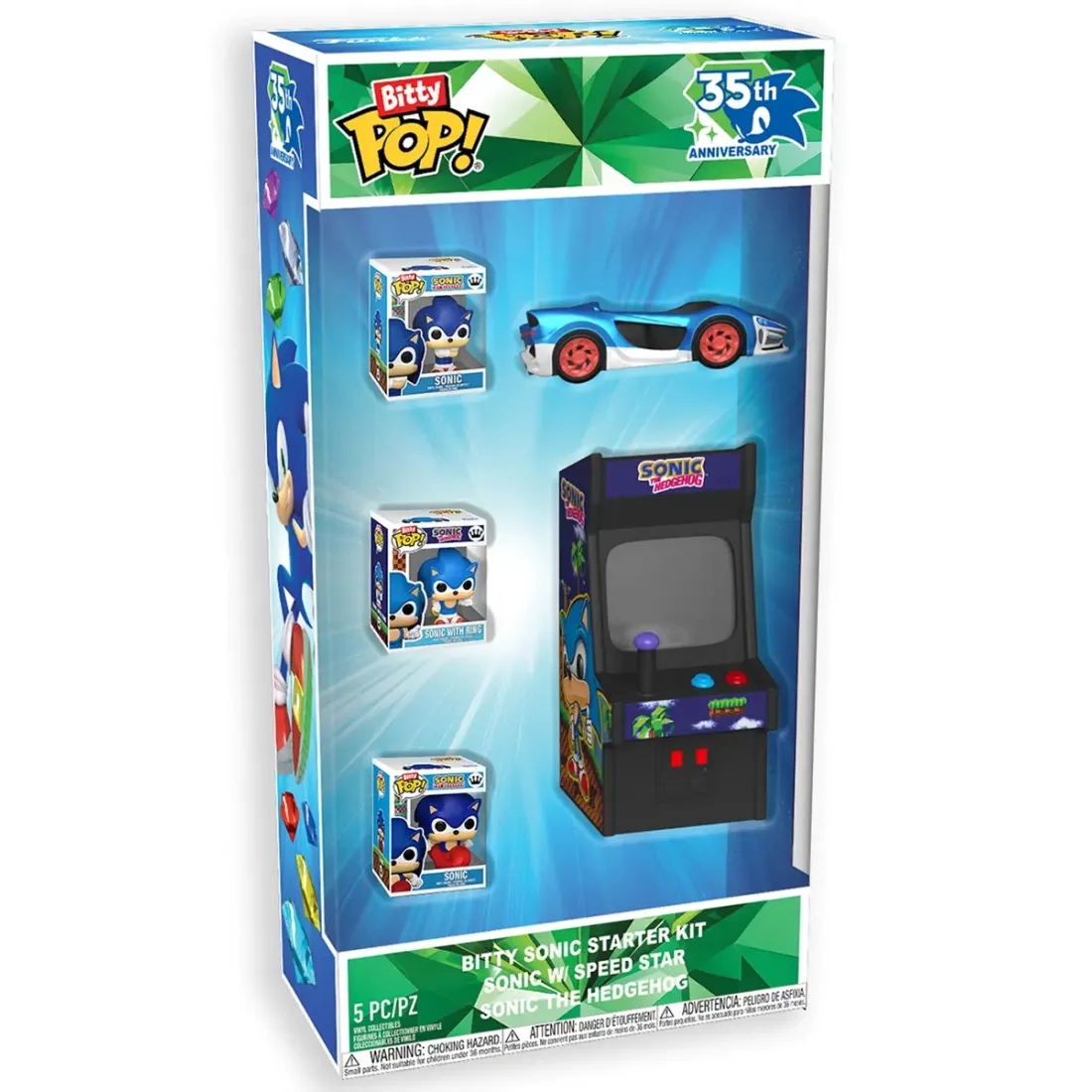 Набор Funko Bitty POP! Sonic the Hedgehog Starter Set 5шт 96970