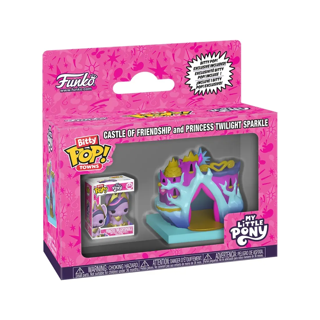 Набор Funko Bitty POP! Towns My Little Pony Castle of Friendship and Princess Twilight Sparkle 89584