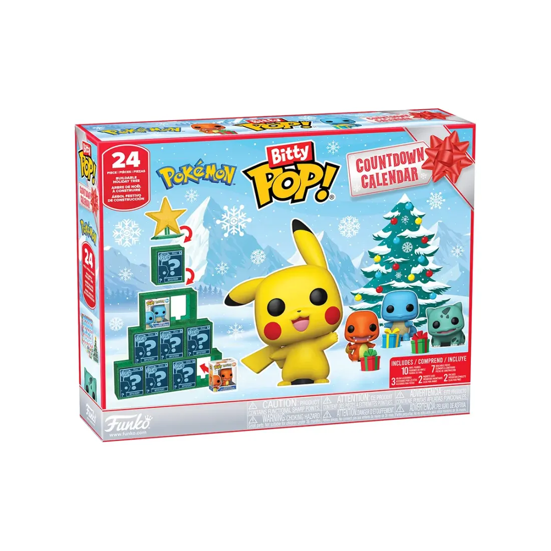 Набор подарочный Funko Bitty POP! Countdown Calendar Pokemon 24шт 92307