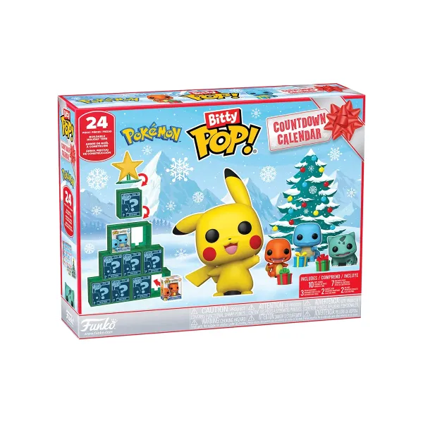 Набор подарочный Funko Bitty POP! Countdown Calendar Pokemon 24шт 92307