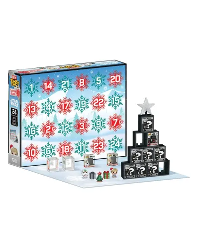 Набор подарочный Funko Bitty POP! Countdown Calendar Star Wars 24шт 92657