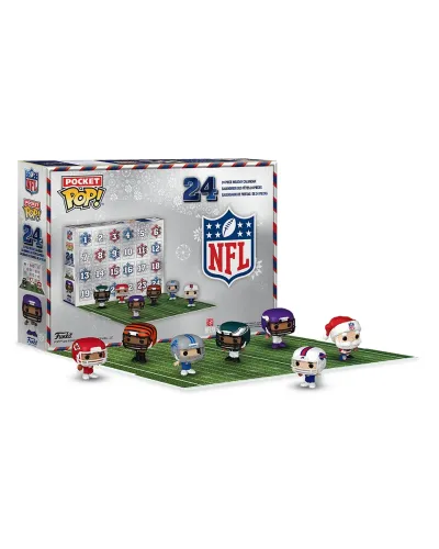Набор подарочный Funko Advent Calendar NFL S3 (Pkt POP) 24 фигурки 92918