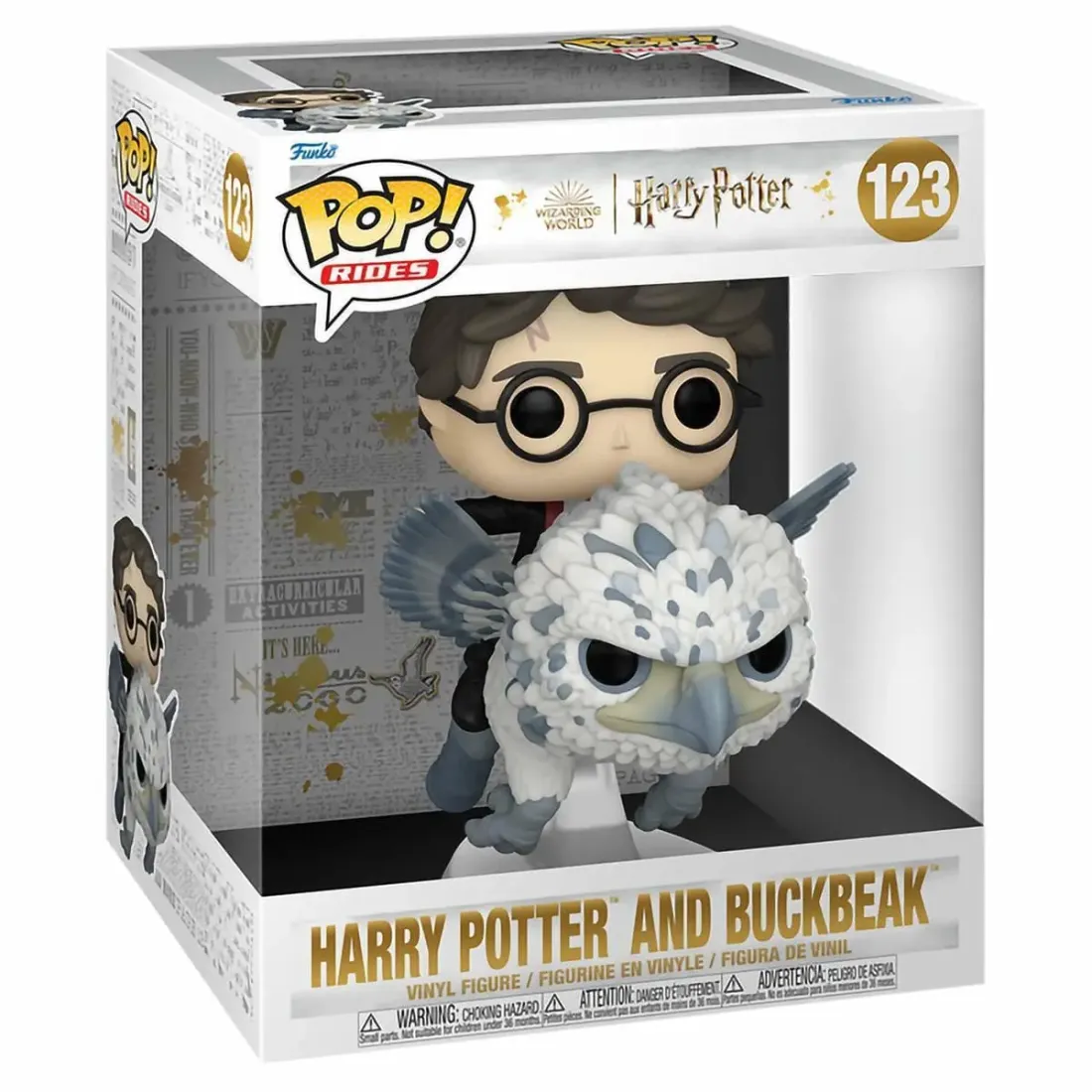 Фигурка Funko POP! Rides Harry Potter POA Harry Potter and Buckbeak (123) 76008
