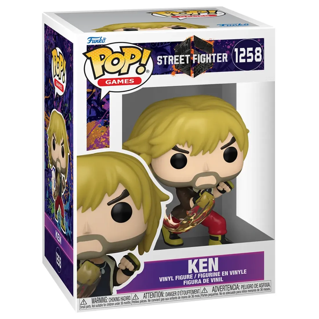 Фигурка Funko POP! Games Street Fighter Ken (1258) 93540