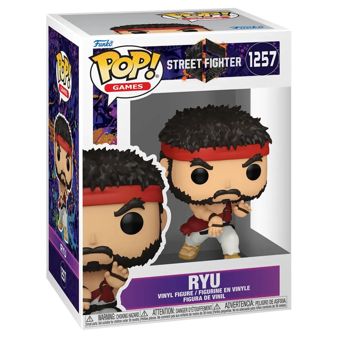 Фигурка Funko POP! Games Street Fighter Ryu (1257) 93541