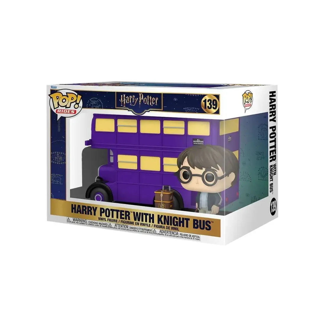 Фигурка Funko POP! Rides Harry Potter Harry Potter with Knight Bus (139) 76855