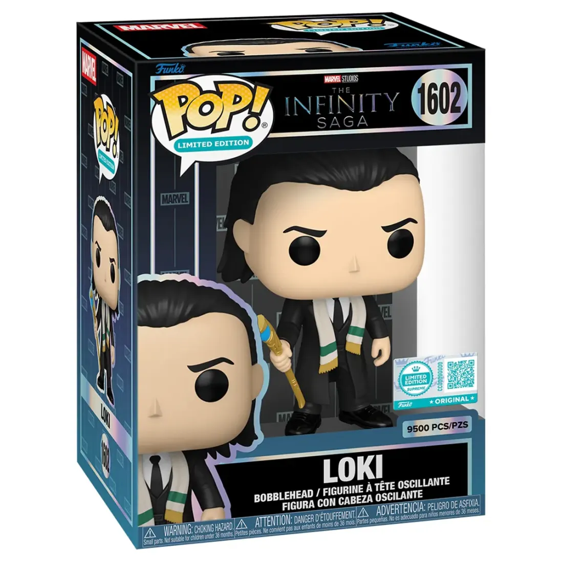 Фигурка Funko POP! Bobble Marvel Infinity Saga Loki (Supreme LE) (Exc) (1602) 93643