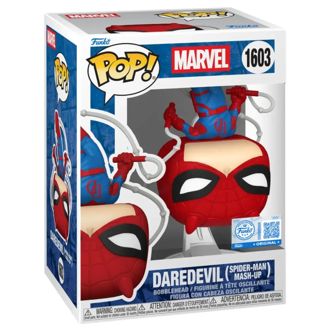 Фигурка Funko POP! Bobble Marvel SMC Daredevil (Spider-Man Mash-Up) (Exc) (1603) 95120